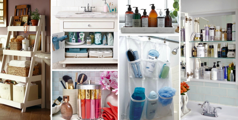 beauty products storage